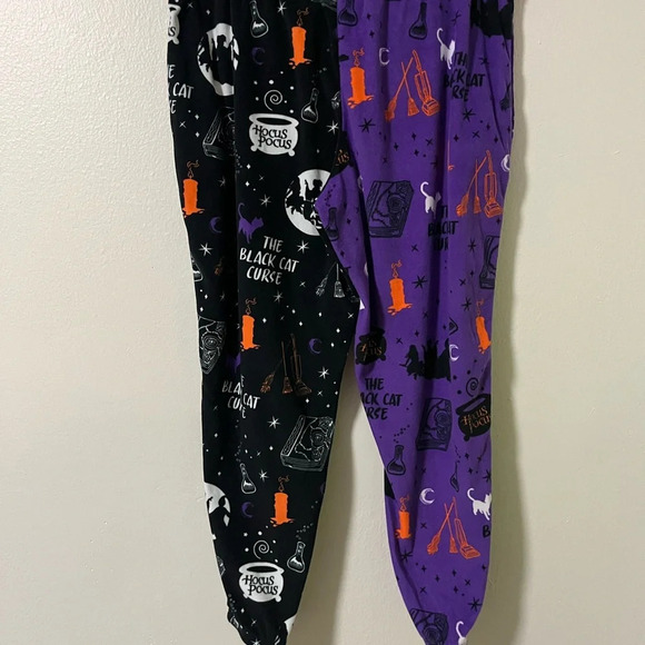 Disneys Hocus Pocus women’s XLarge sleep pants jogger style Halloween - Picture 7 of 7